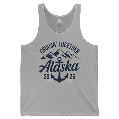 Alaska Cruise Shirt Tank Top – Athletic Heather – Alaska Cruise Shirts