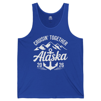 Alaska Cruise Shirt Tank Top – True Royal – Alaska Cruise Shirts