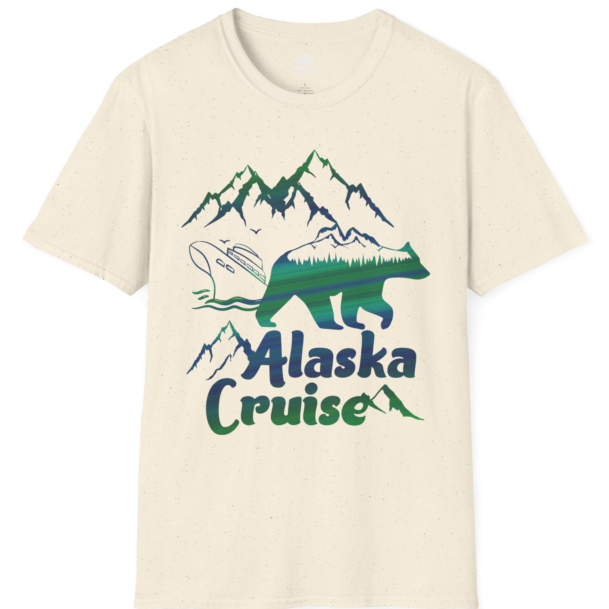 Alaska Cruise Bear Mountains Silhouette Shirt T-Shirt – Alaska Cruise Shirts