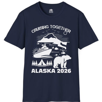 Alaska Cruise 2026 Family Adventure Bear Mountain Nature Shirt — T-Shirt T-Shirt – Alaska Cruise Shirts