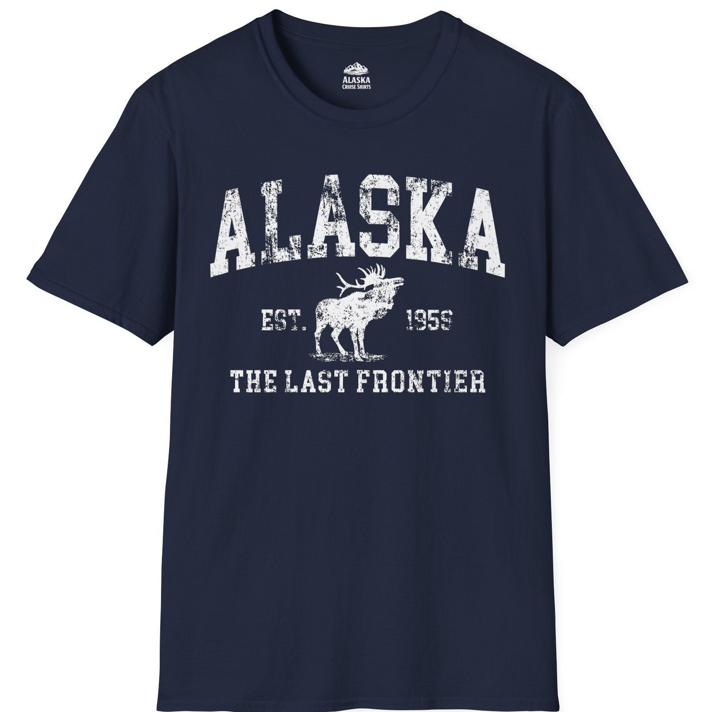 Vintage Alaska Moose Shirt T-Shirt – Alaska Cruise Shirts