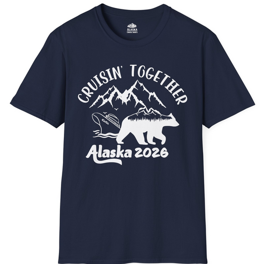 Cruisin Together Alaska 2026 Bear Mountain Group Cruise Shirt — T-Shirt T-Shirt – Alaska Cruise Shirts