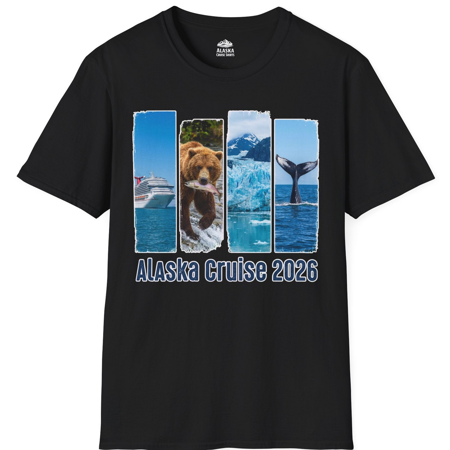 Alaska Cruise 2026 Wildlife Nature Adventure Vacation Shirt — T-Shirt T-Shirt – Alaska Cruise Shirts