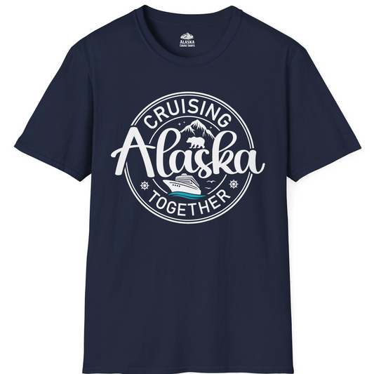Alaska Cruise Adventure Retro Badge Shirt T-Shirt – Alaska Cruise Shirts