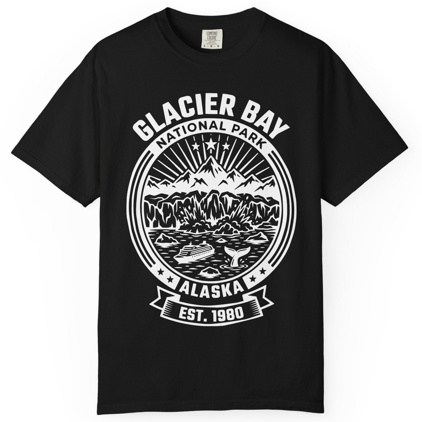 Glacier Bay Alaska National Park Adventure Shirt for Travelers — Comfort T-Shirt – Alaska Cruise Shirts