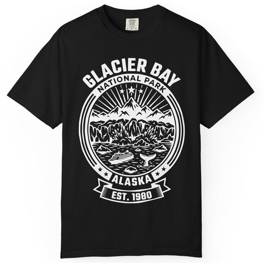 Glacier Bay Alaska National Park Adventure Shirt for Travelers — Comfort T-Shirt – Alaska Cruise Shirts