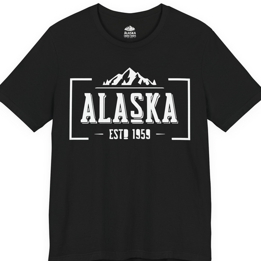 Alaska Mountain Vintage Shirt T-Shirt – Alaska Cruise Shirts