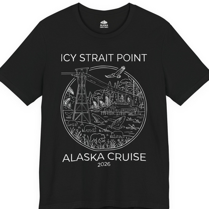 Icy Strait Point Alaska Cruise 2026 Nature Adventure T-Shirt — Premium Tee T-Shirt – Alaska Cruise Shirts