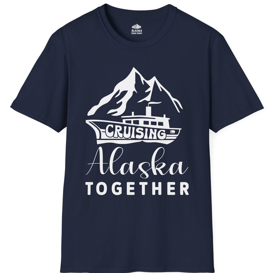 Cruising Alaska Together Mountains and Ship Family Cruise Shirt — T-Shirt T-Shirt – Alaska Cruise Shirts