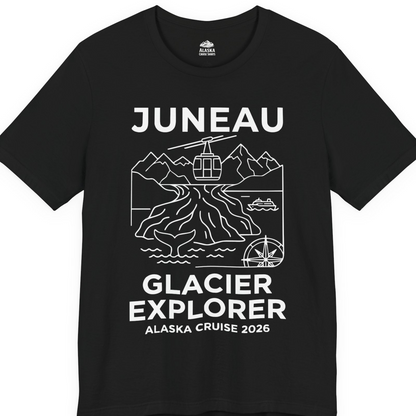 Juneau Glacier Explorer Alaska Cruise 2026 Adventure Shirt — Premium Tee T-Shirt – Alaska Cruise Shirts