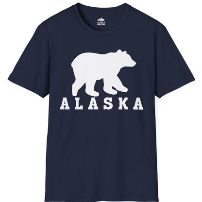 Alaska Bear Silhouette Shirt T-Shirt – Alaska Cruise Shirts