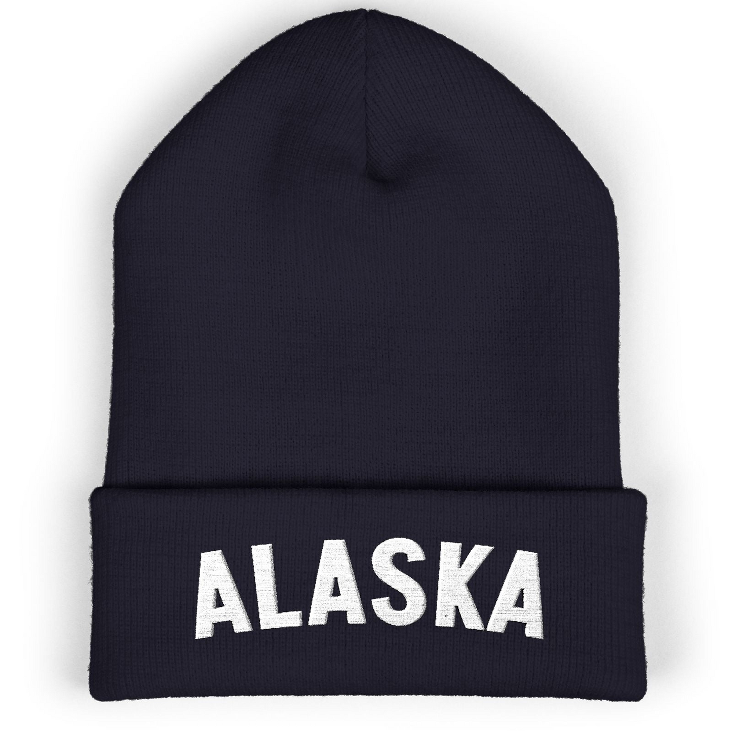 Alaska Embroidered Cuffed Beanie T-Shirt – Alaska Cruise Shirts
