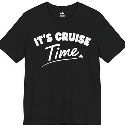 Fun Cruise Time Vacation Shirt for Cruise Lovers and Groups — Premium Tee T-Shirt – Alaska Cruise Shirts