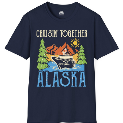 Alaska Cruise Adventure Nature Landscape Retro Family Shirt — T-Shirt T-Shirt – Alaska Cruise Shirts