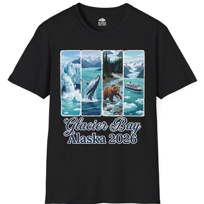 Glacier Bay Alaska 2026 Cruise Nature Wildlife Adventure Shirt — T-Shirt T-Shirt – Alaska Cruise Shirts