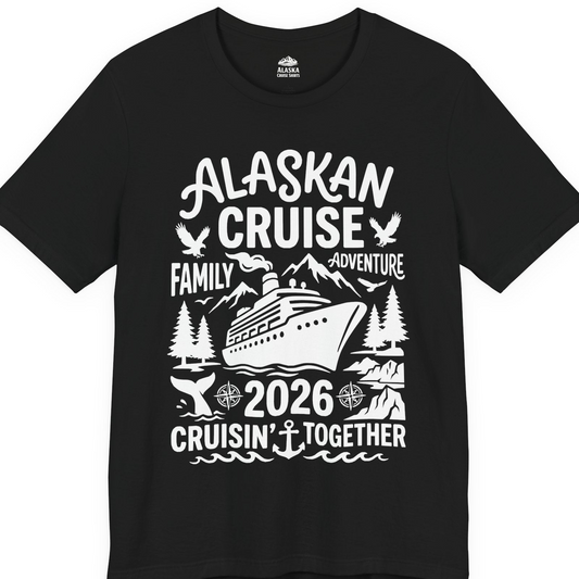 Alaska Cruise Family Adventure 2026 Cruisin Together Shirt — Premium Tee T-Shirt – Alaska Cruise Shirts