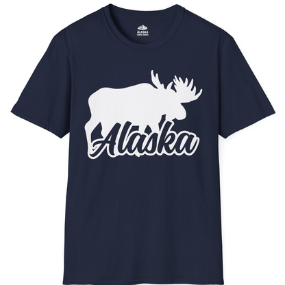 Alaska Moose Wildlife Silhouette Shirt T-Shirt – Alaska Cruise Shirts