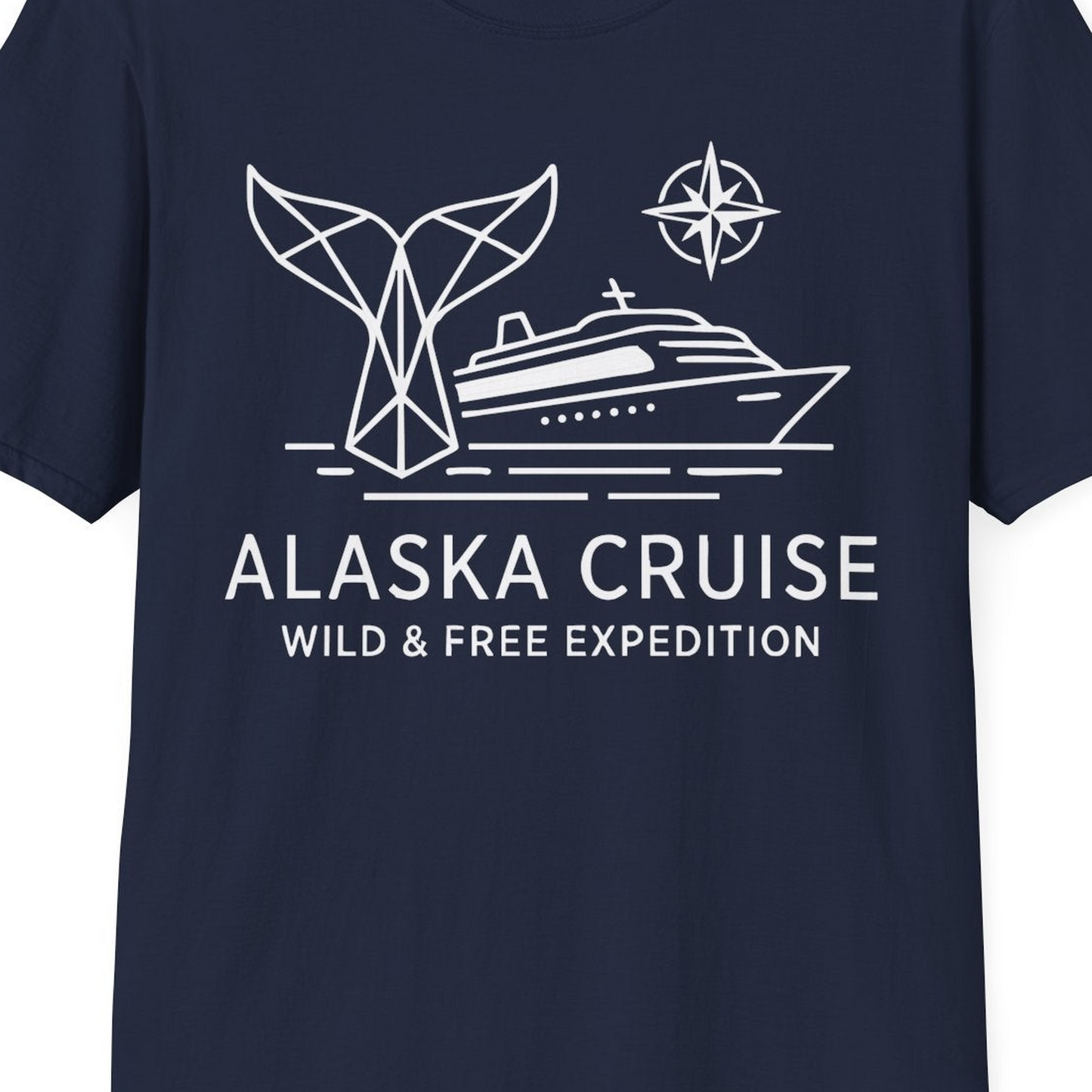 Alaska Cruise Shirt T-Shirt – Alaska Cruise Shirts Close Up