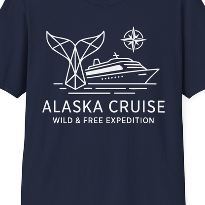 Alaska Cruise Shirt T-Shirt – Alaska Cruise Shirts Close Up