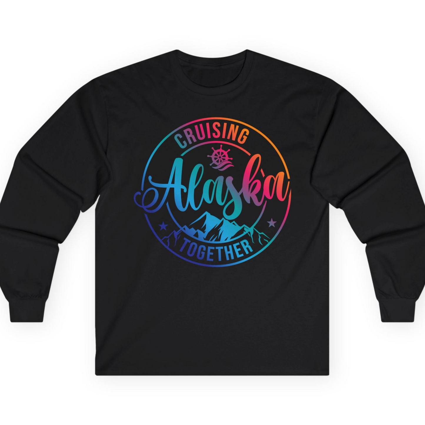 Cruising Alaska Together Shirt T-Shirt – Black – Alaska Cruise Shirts