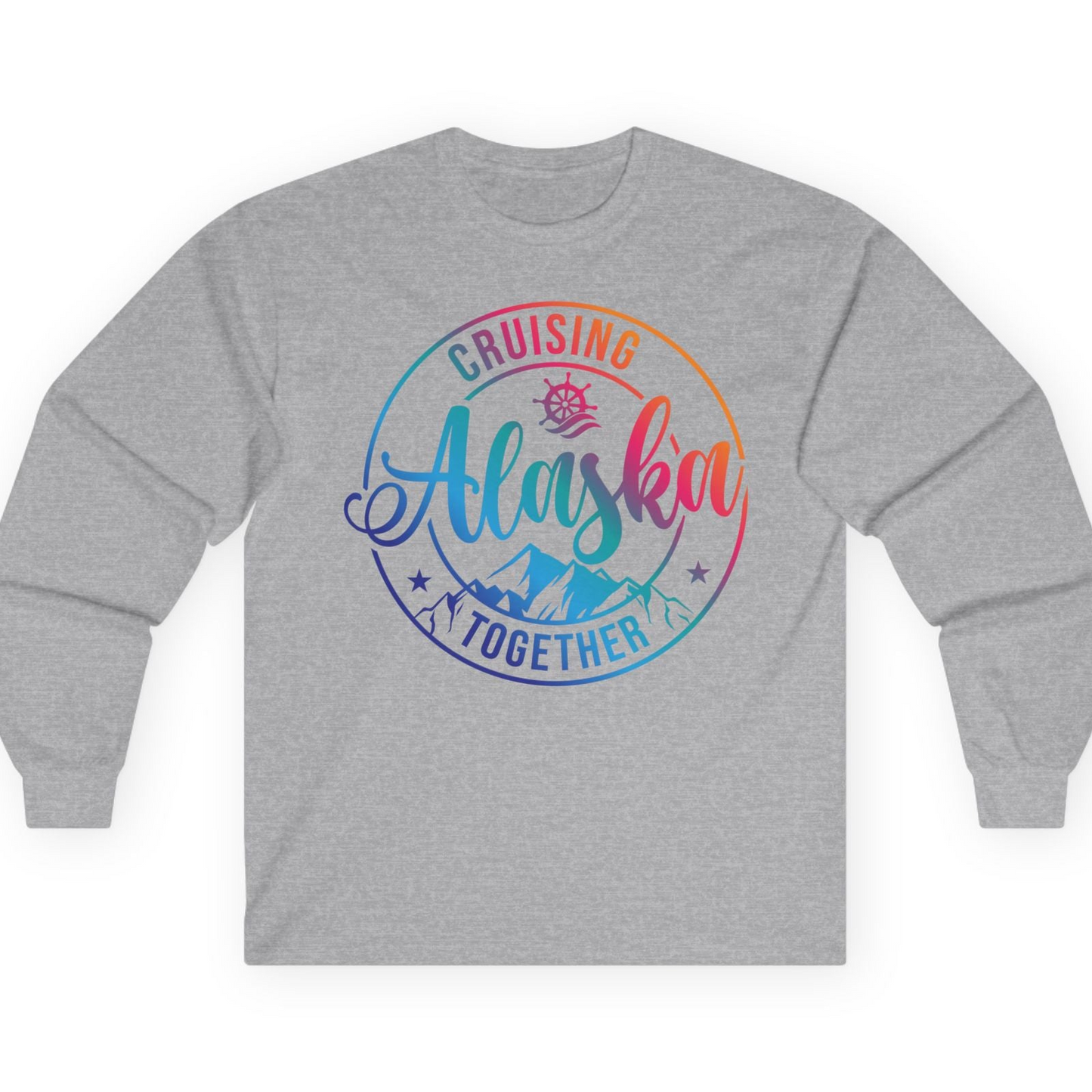 Cruising Alaska Together Shirt T-Shirt – Sport Grey – Alaska Cruise Shirts