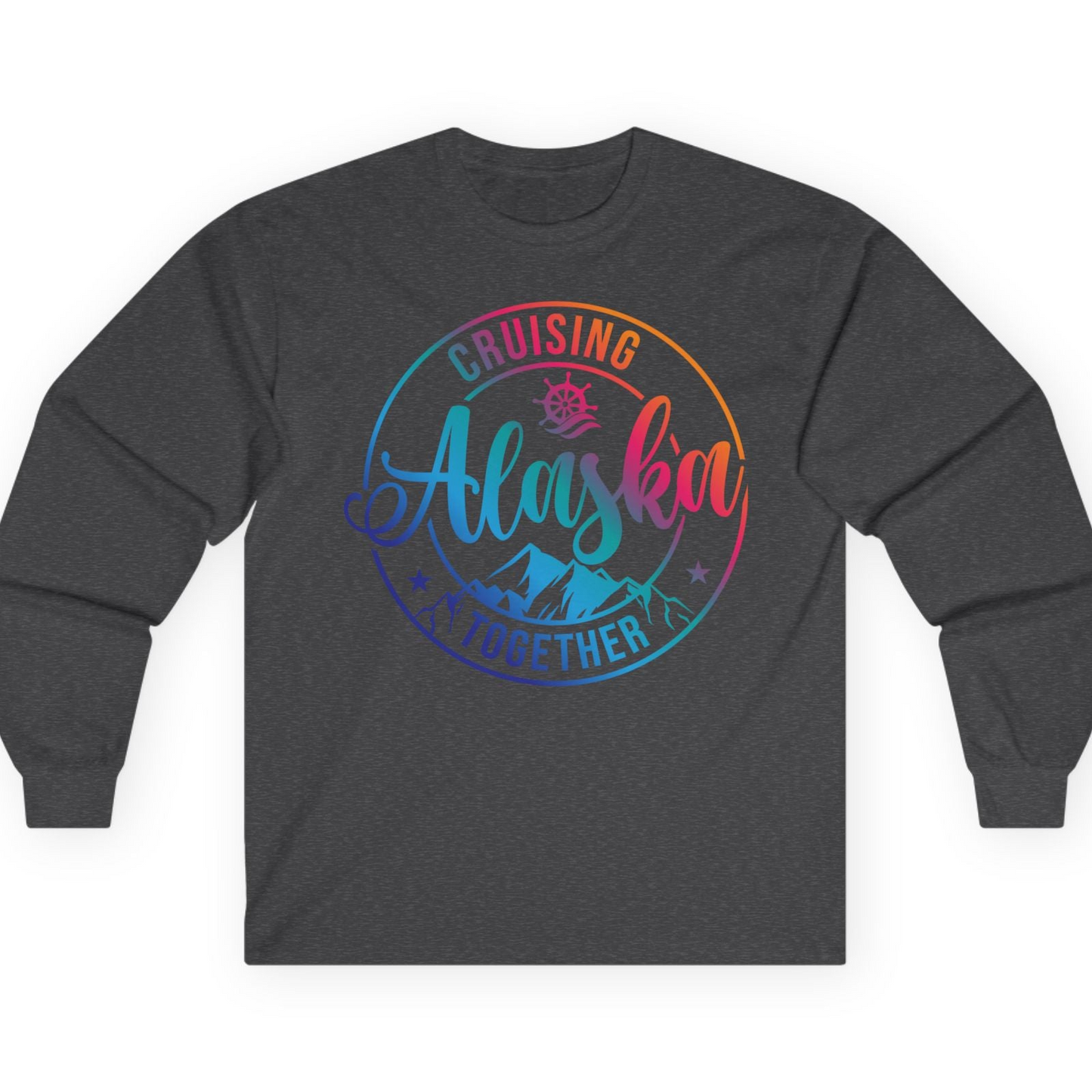Cruising Alaska Together Shirt T-Shirt – Dark Heather – Alaska Cruise Shirts