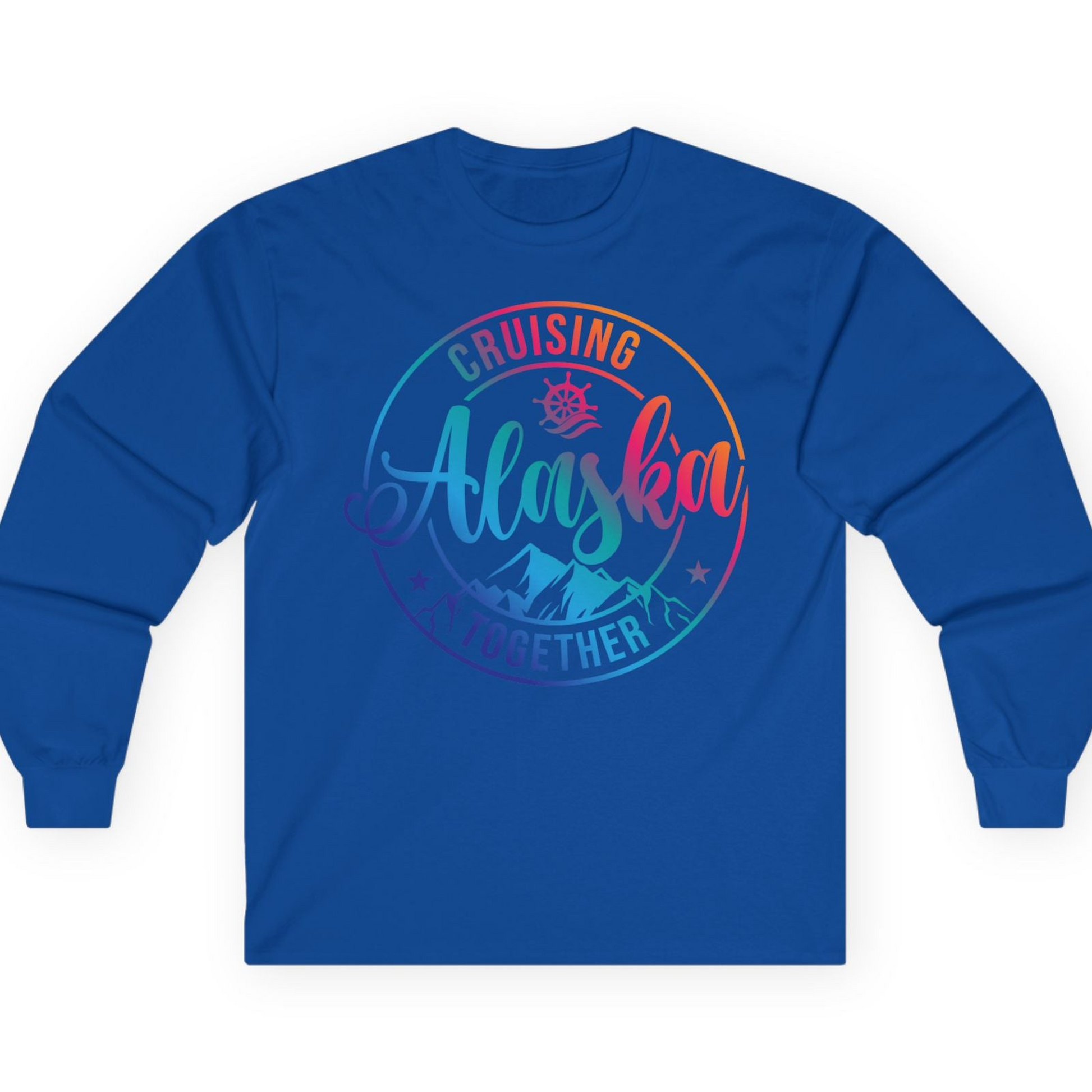 Cruising Alaska Together Shirt T-Shirt – Royal – Alaska Cruise Shirts