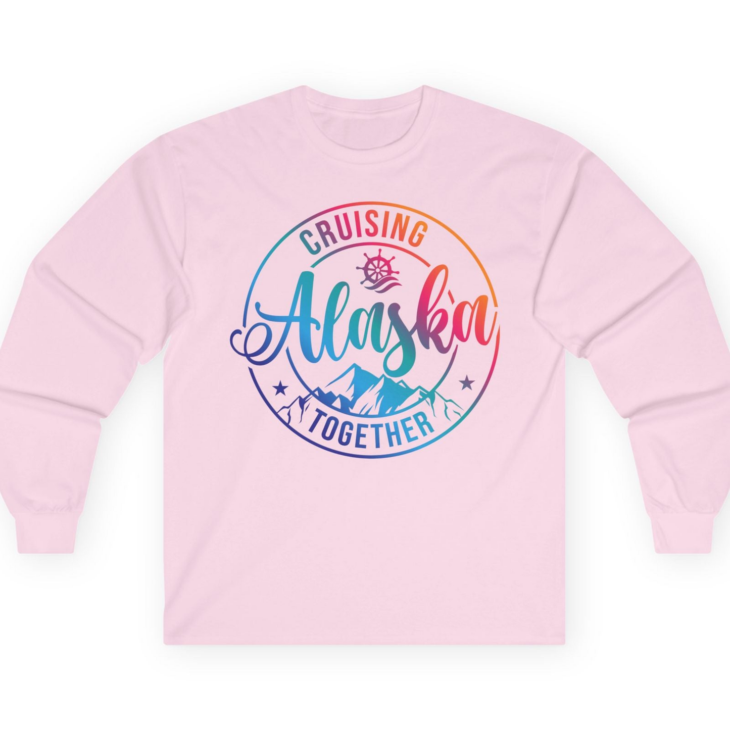 Cruising Alaska Together Shirt T-Shirt – Light Pink – Alaska Cruise Shirts