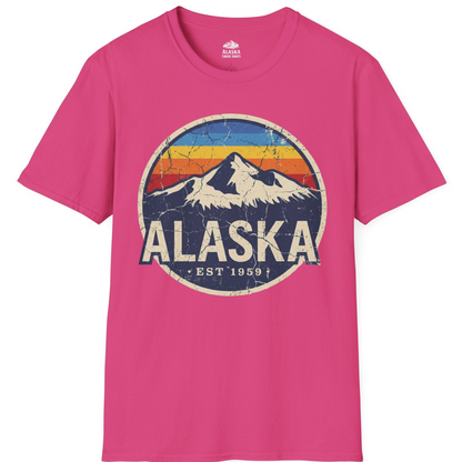Alaska Vintage Shirt T-Shirt – Heliconia – Alaska Cruise Shirts