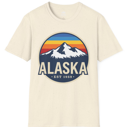 Alaska Vintage Shirt T-Shirt – Natural – Alaska Cruise Shirts