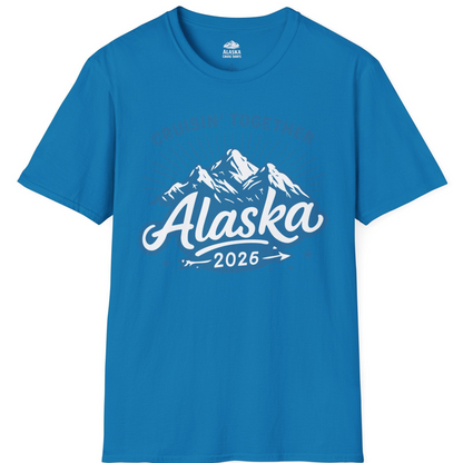 Alaska Cruise Mountains Adventure Shirt T-Shirt – Sapphire – Alaska Cruise Shirts