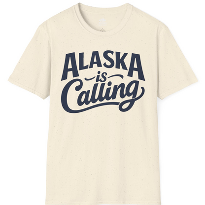 Alaska Is Calling Shirt T-Shirt – Natural – Alaska Cruise Shirts