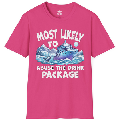 Funny Alaska Cruise Shirt T-Shirt – Heliconia – Alaska Cruise Shirts