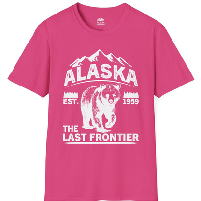 Alaska Bear Shirt T-Shirt – Heliconia – Alaska Cruise Shirts