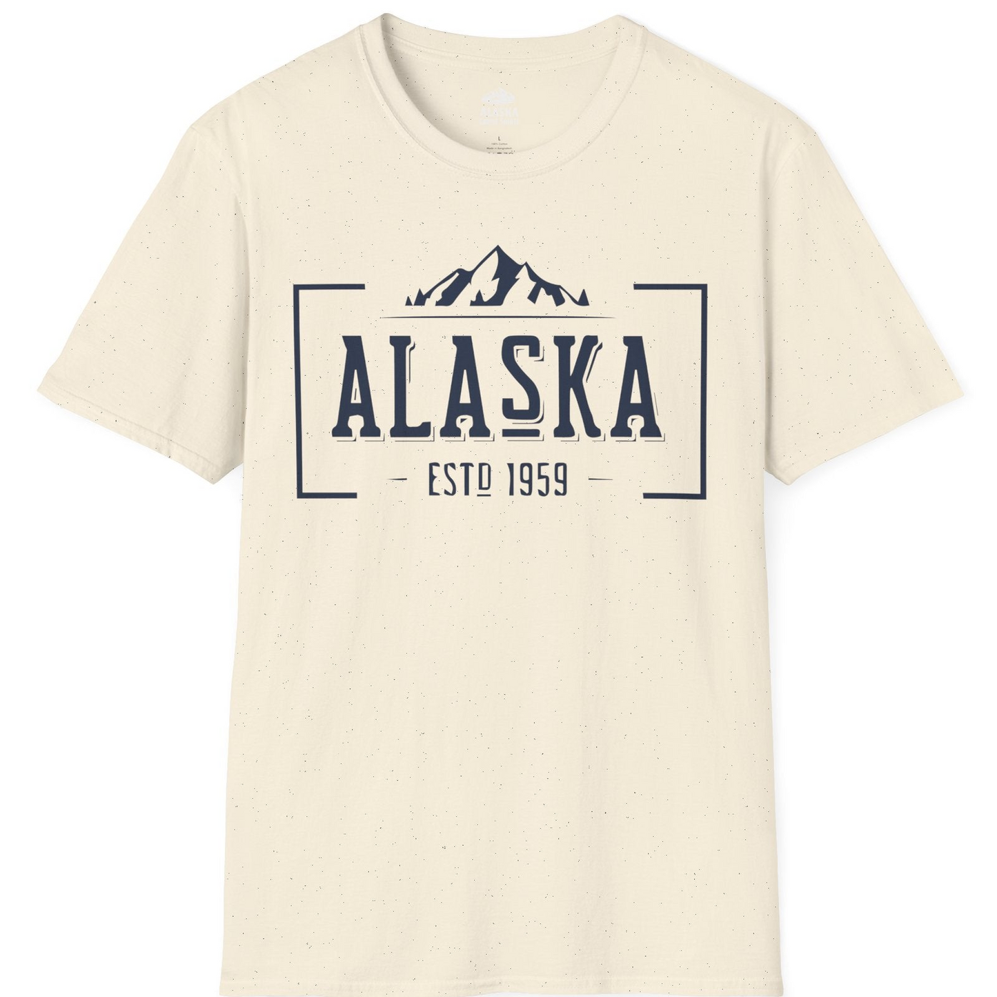 Vintage Alaska Estd 1959 Shirt T-Shirt – Natural – Alaska Cruise Shirts