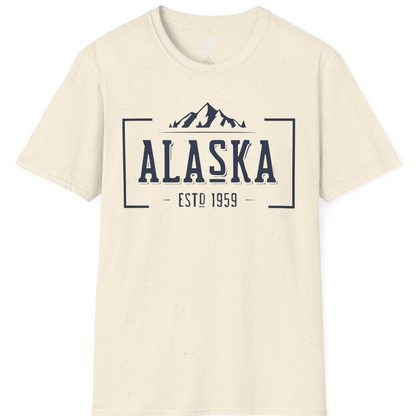 Vintage Alaska Estd 1959 Shirt T-Shirt – Natural – Alaska Cruise Shirts