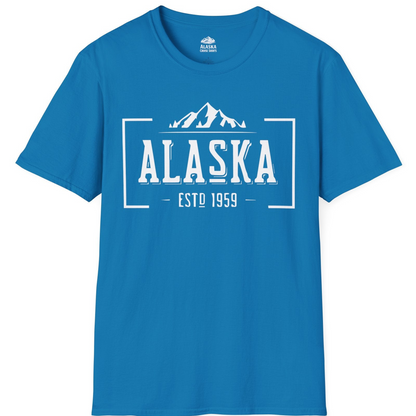 Vintage Alaska Estd 1959 Shirt T-Shirt – Sapphire – Alaska Cruise Shirts