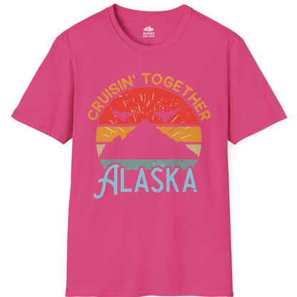 Retro Alaska Cruise Shirt T-Shirt – Heliconia – Alaska Cruise Shirts