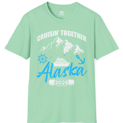 Alaska Cruise Group Adventure Shirt T-Shirt – Mint Green – Alaska Cruise Shirts