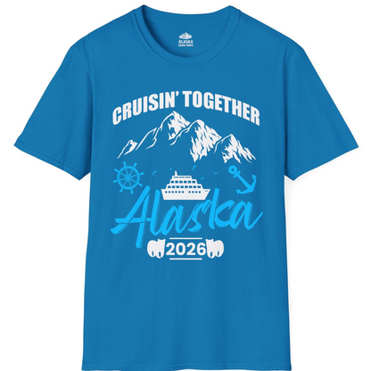 Alaska Cruise Group Adventure Shirt T-Shirt – Sapphire – Alaska Cruise Shirts