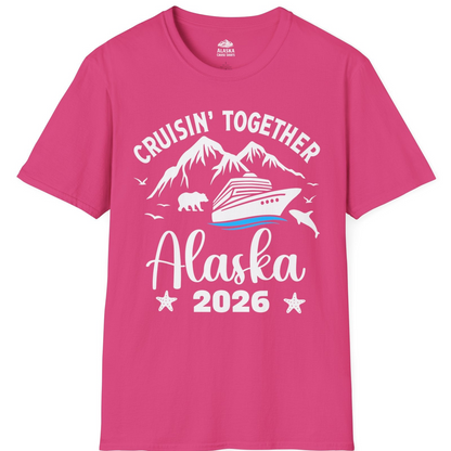 Alaska Cruise Adventure 2026 Shirt T-Shirt – Heliconia – Alaska Cruise Shirts