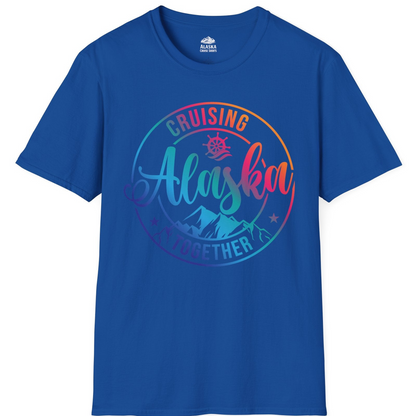 Cruising Alaska Together Shirt T-Shirt – Royal – Alaska Cruise Shirts