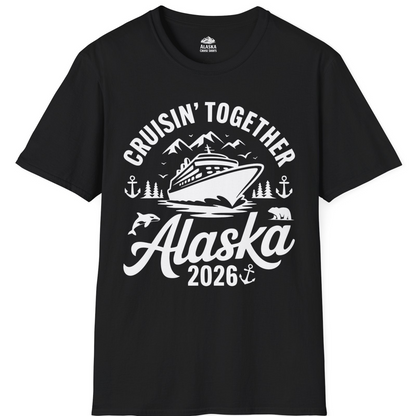 Alaska Cruise Adventure Shirt T-Shirt – Black – Alaska Cruise Shirts