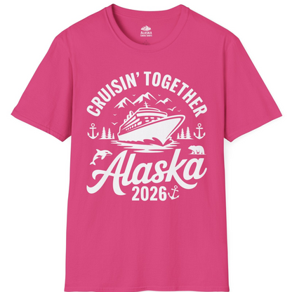 Alaska Cruise Adventure Shirt T-Shirt – Heliconia – Alaska Cruise Shirts
