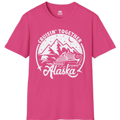 Alaska Cruise Adventure Shirt T-Shirt – Heliconia – Alaska Cruise Shirts