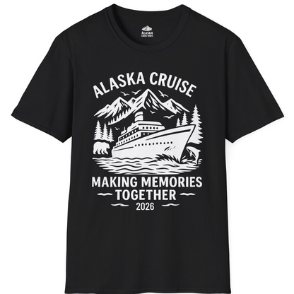 Alaska Cruise Shirt T-Shirt – Black – Alaska Cruise Shirts