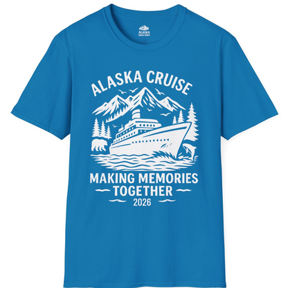 Alaska Cruise Shirt T-Shirt – Sapphire – Alaska Cruise Shirts