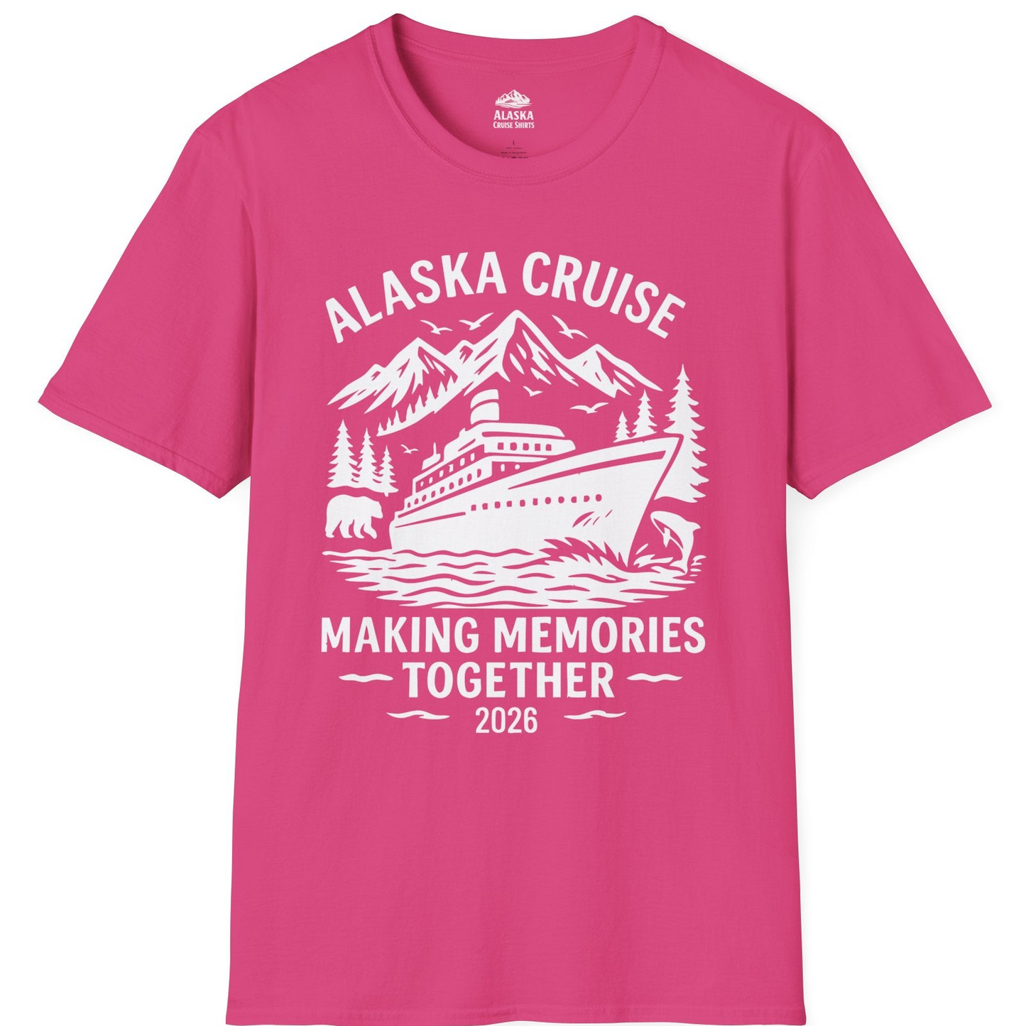 Alaska Cruise Shirt T-Shirt – Heliconia – Alaska Cruise Shirts
