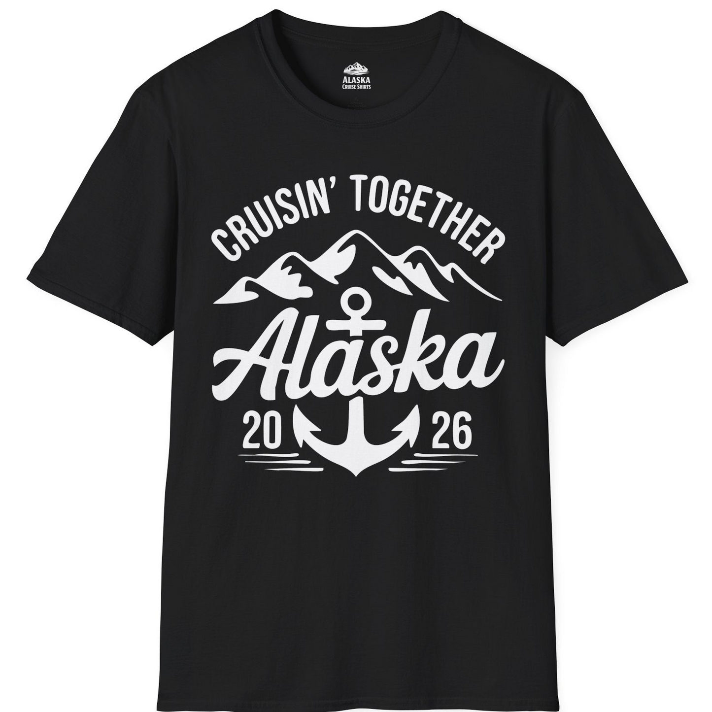 Alaska Cruise Shirt T-Shirt – Black – Alaska Cruise Shirts