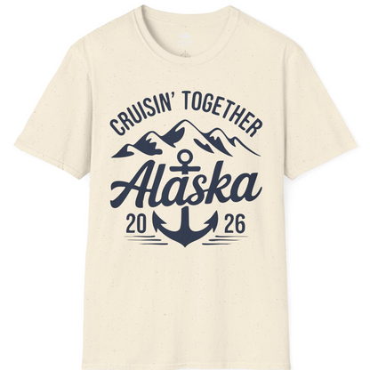 Alaska Cruise Shirt T-Shirt – Natural – Alaska Cruise Shirts